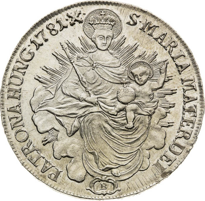 Thaler 1781 - back
