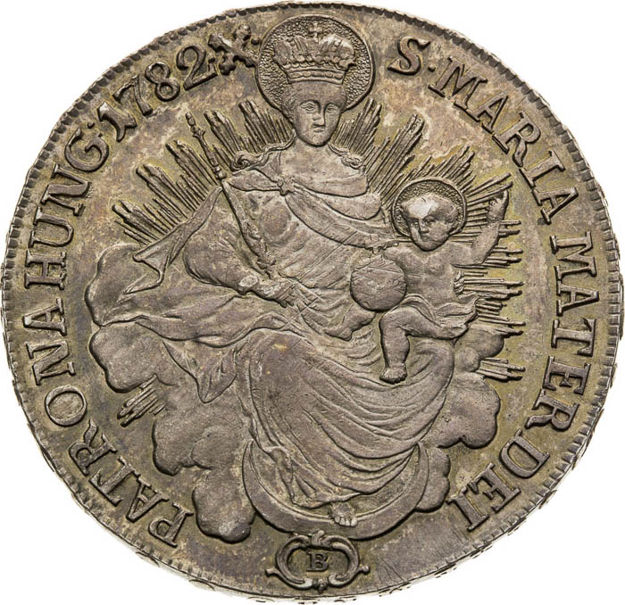 Thaler 1782 - back