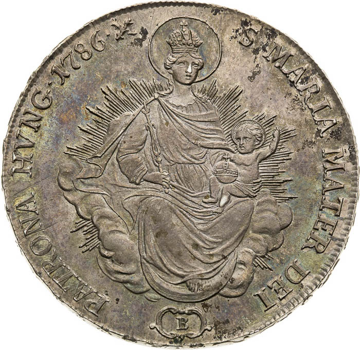 Thaler 1786 - back