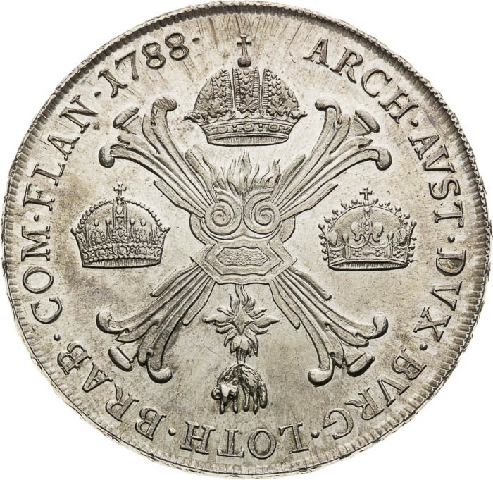 Thaler 1788 - back