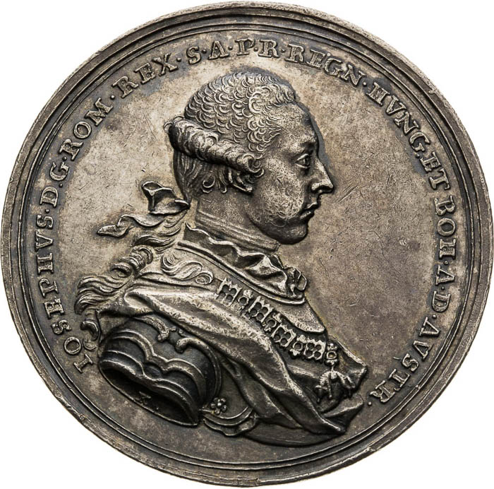 Strieborná medaila 1764 - averz