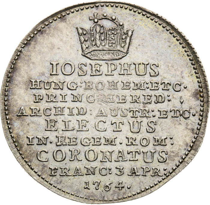 Silver Token 1764 - front