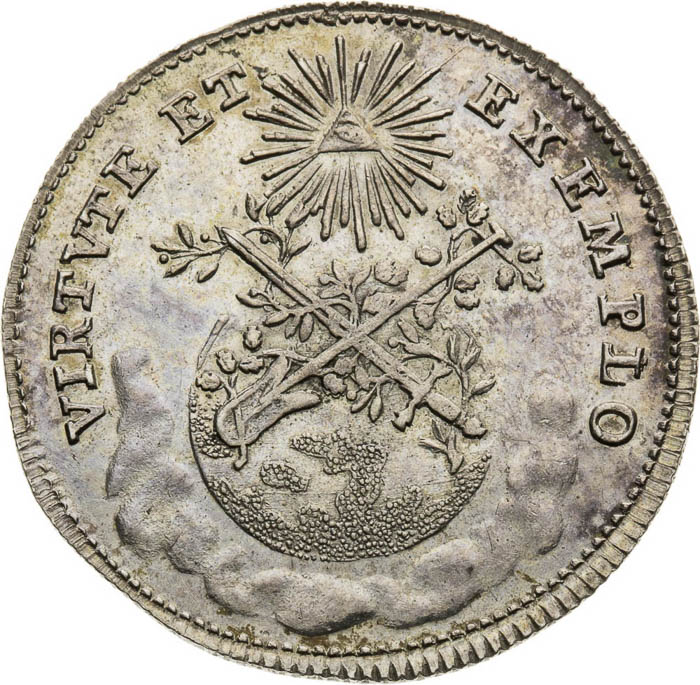 Silver Token 1764 - back