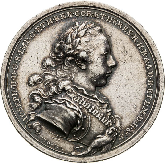 Silver Medal 1765 - front