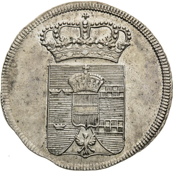 Silver Token 1773 - back