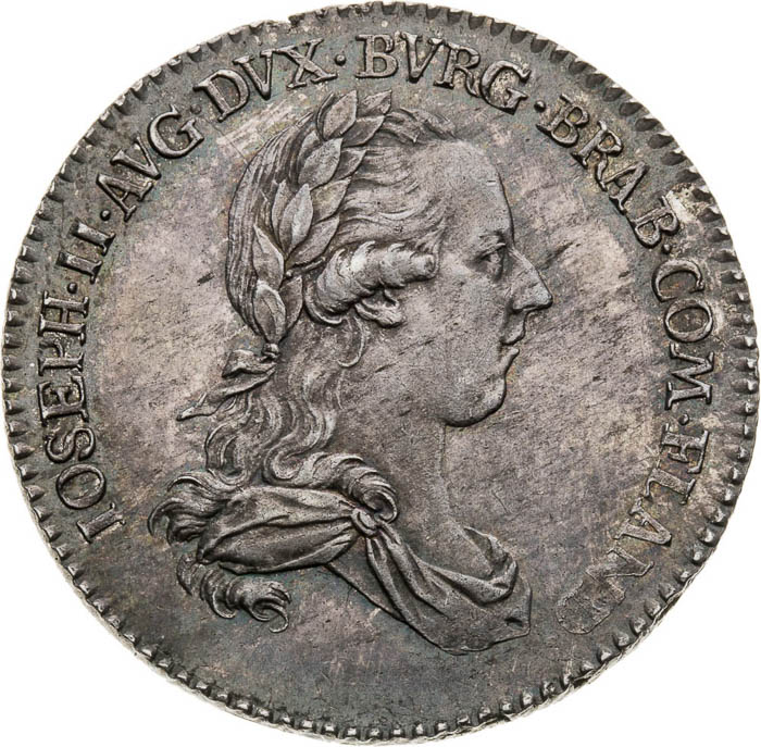 Silver Token 1781 - front