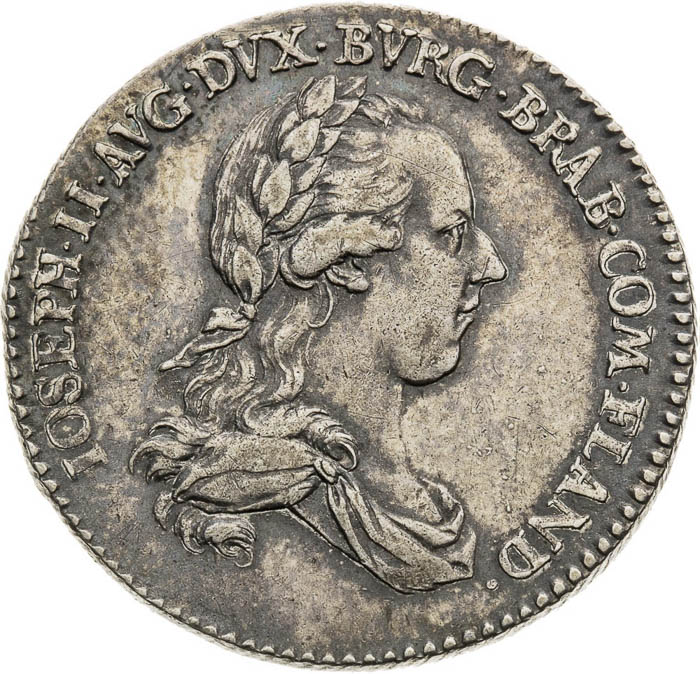 Silver Token 1781 - front