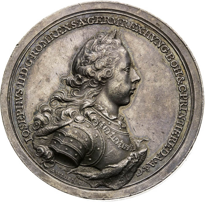 Silver Medal 1764 - front