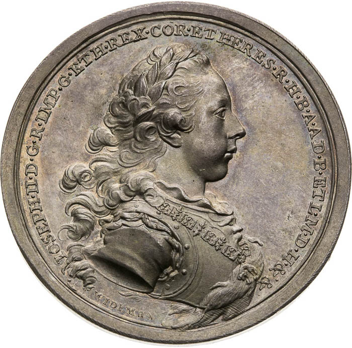 Silver Medal 1770 - front