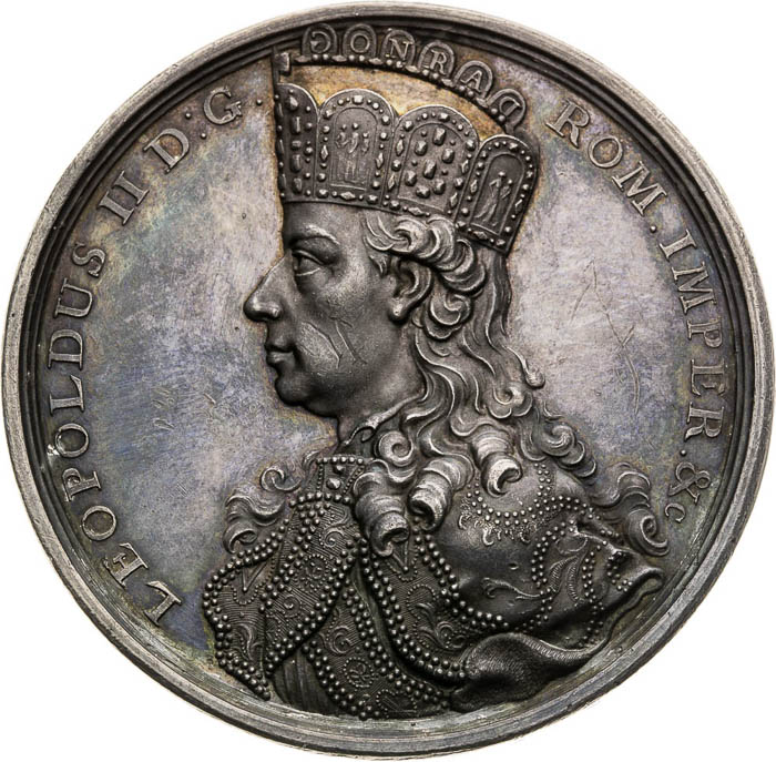 Silver Medal 1790 - front