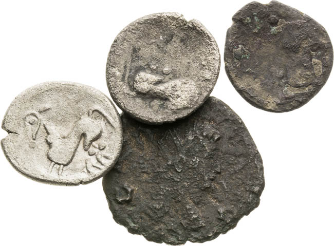 Mixed group of coins (4 pcs) - front