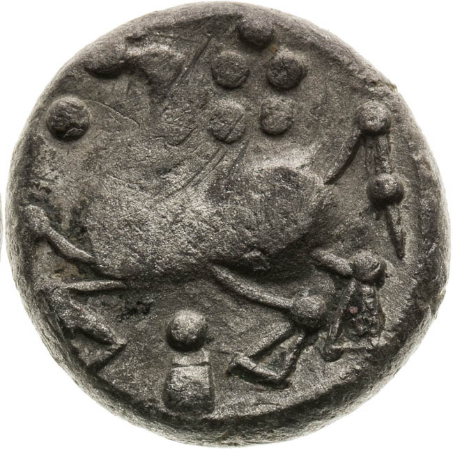 Didrachm  - back