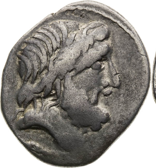 Denar (1st century BC) - front