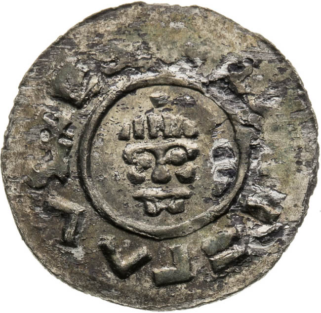 Denar (1091-1092) - front