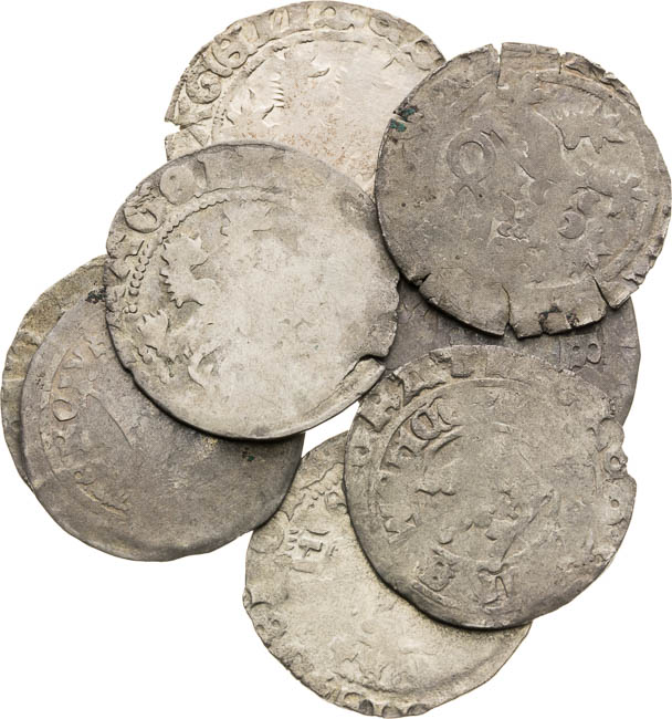 Prague Groschen (8 pcs) - front