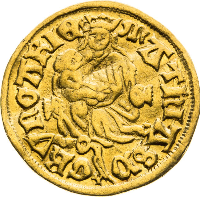 Goldgulden (1470-1490) - front