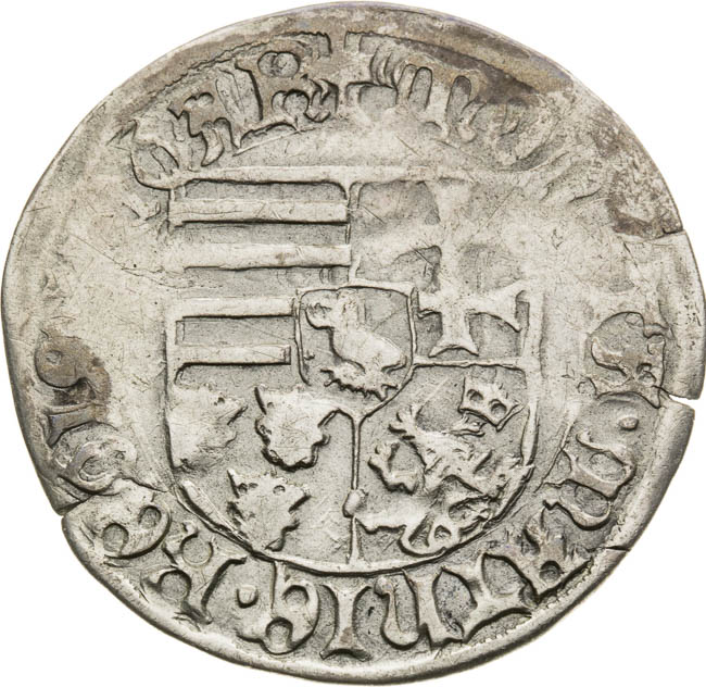 Groš (1471-1481) - averz