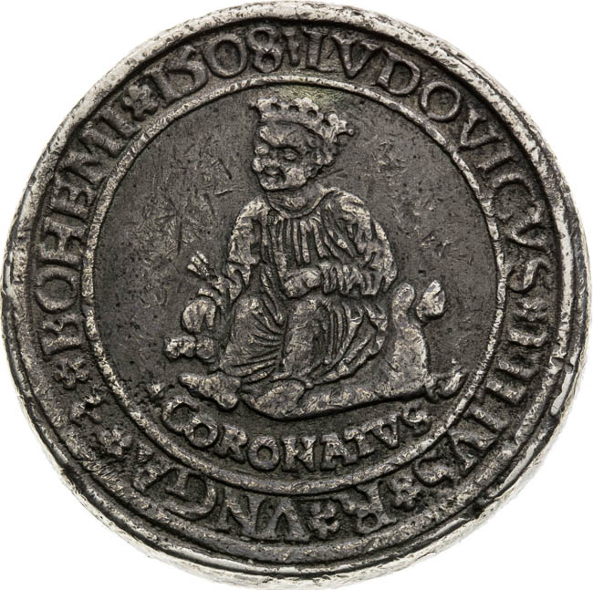 Silver medal 1508 - back