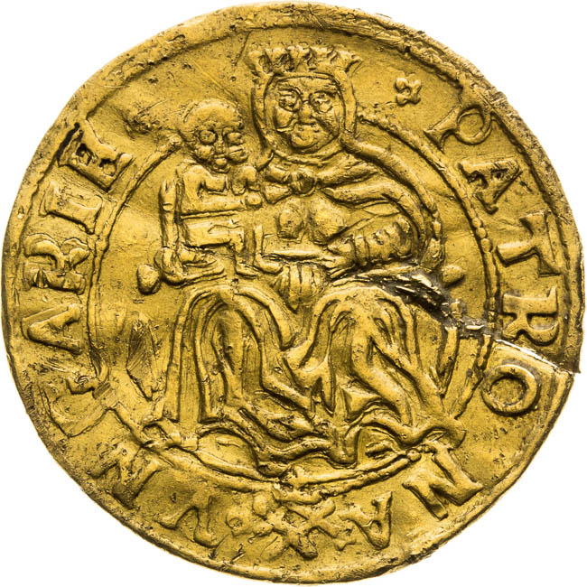 Dukát 1574 - avers