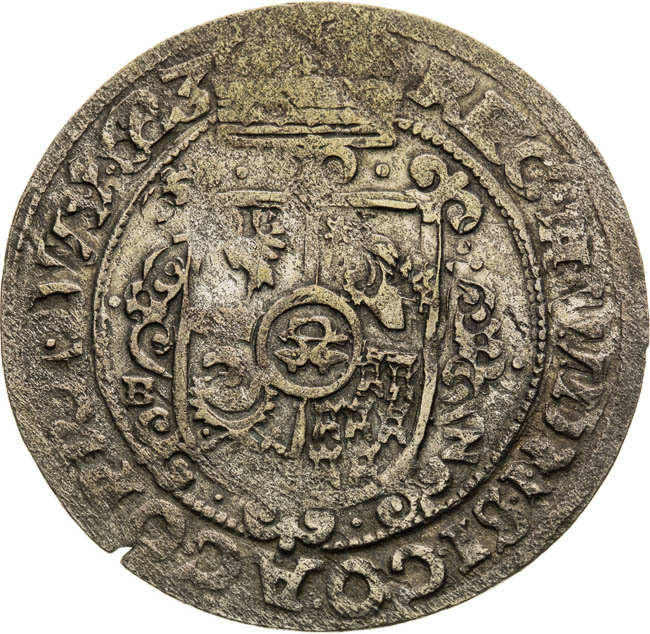 24 Krejcar 1623 - revers