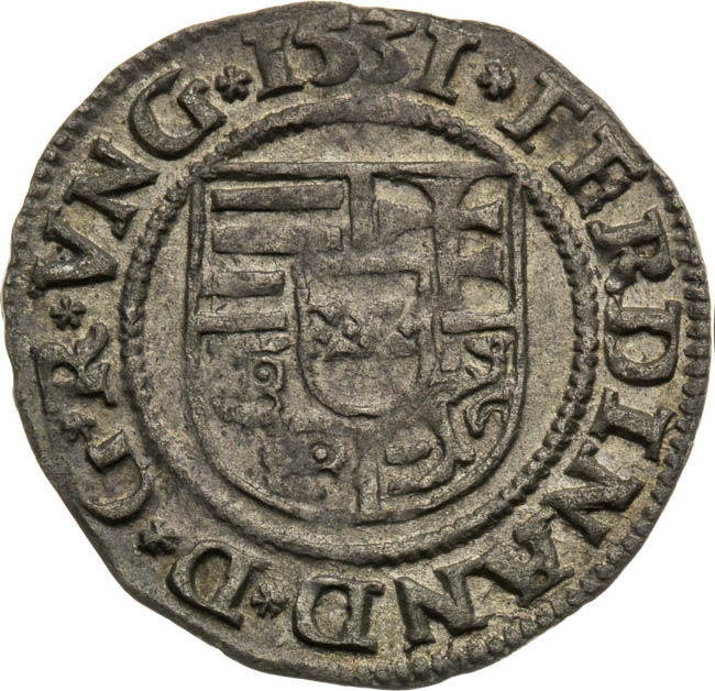 Denar 1531 - front