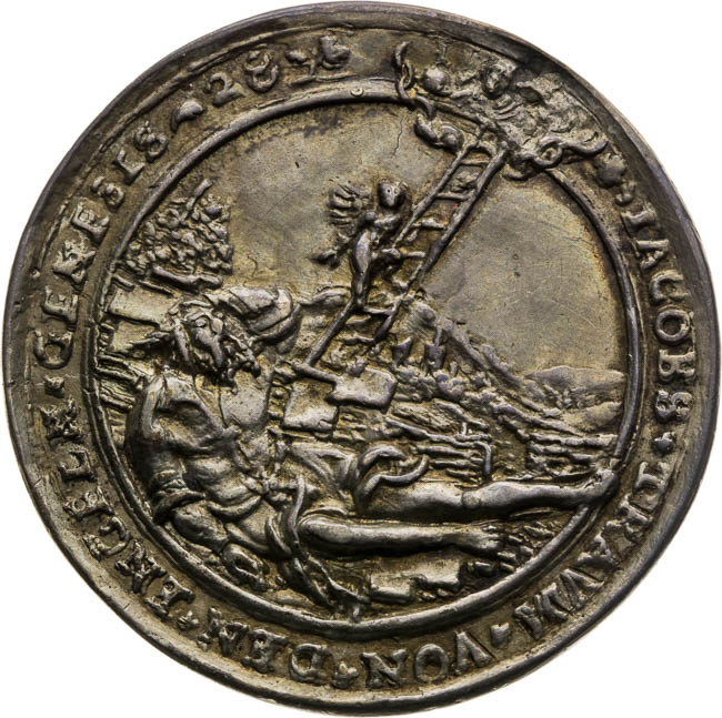 Silver medal (1535) - back