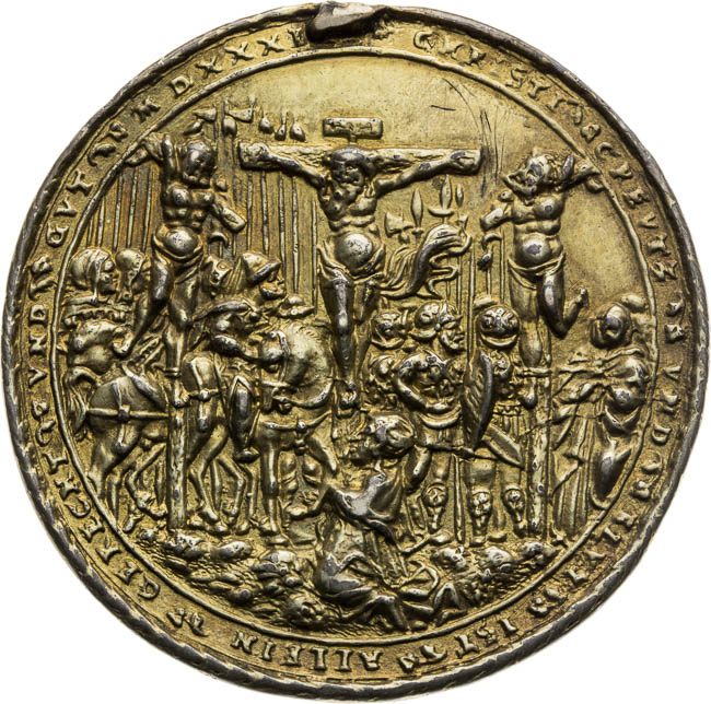 Silver medal 1539 - front