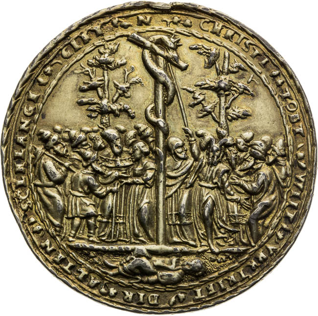 Silver medal 1539 - back
