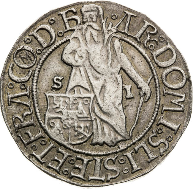 Thaler undated (around 1520) - back