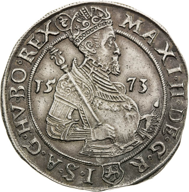 1/2 Thaler 1573 - front