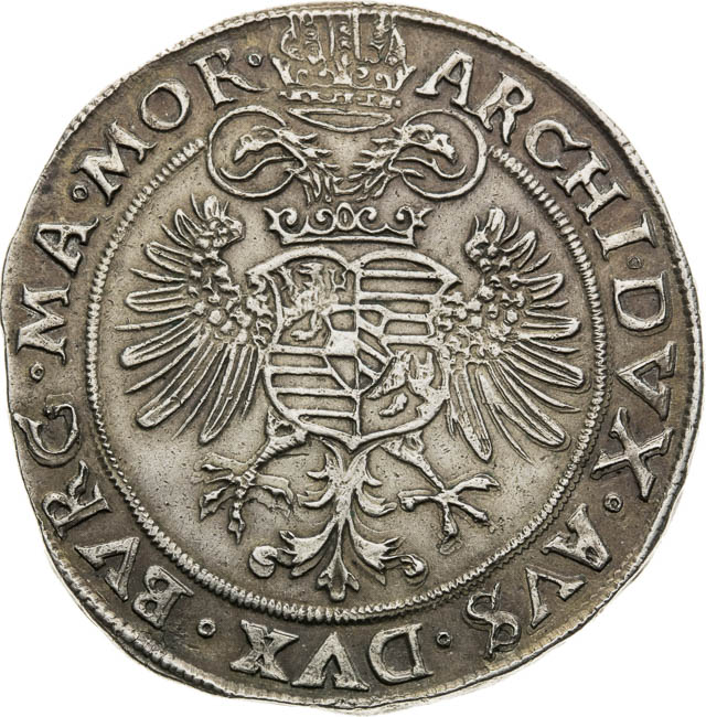 1/2 Thaler 1573 - back