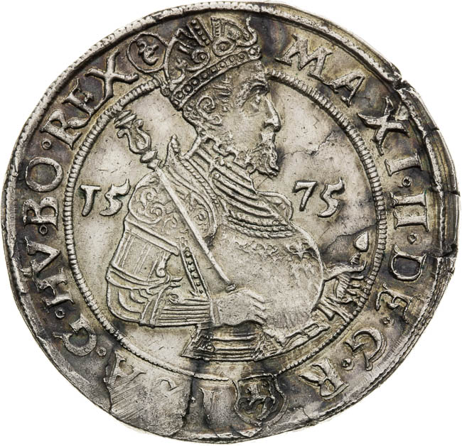 1/2 Thaler 1575 - front
