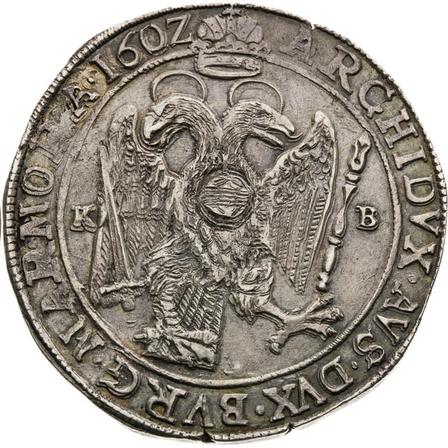 Thaler 1602 - back