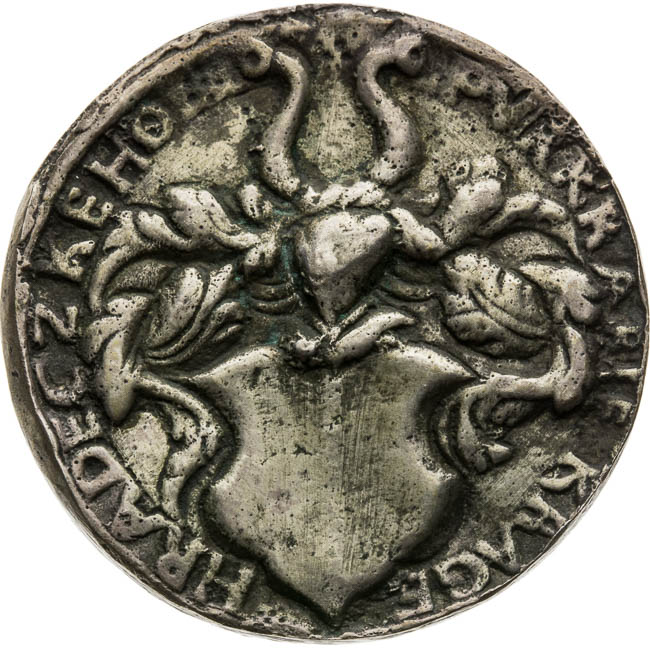 Stříbrná medaile 1579 - revers