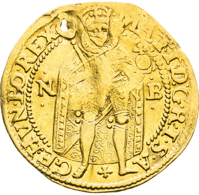 Dukát 1619 - averz