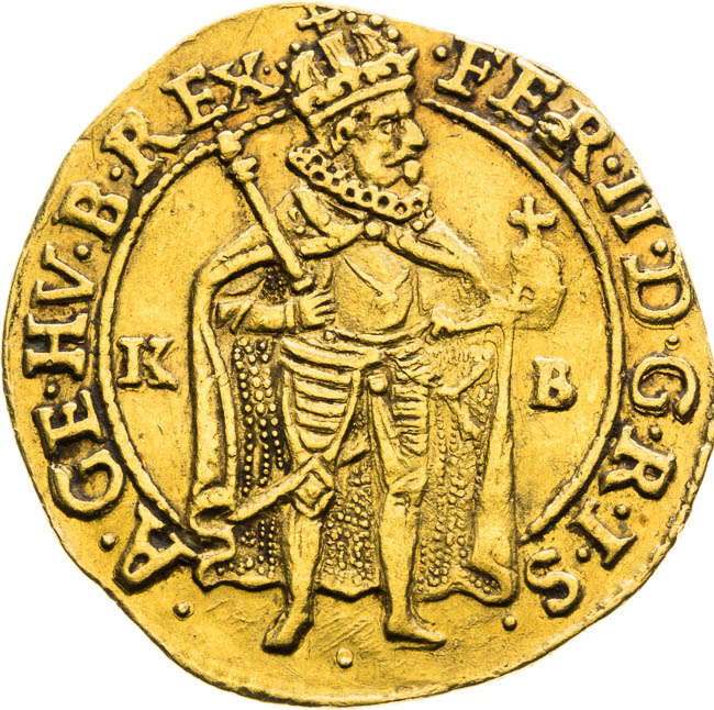 Dukát 1634 - averz