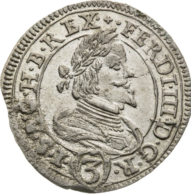 3 Kreutzer 1640 - front