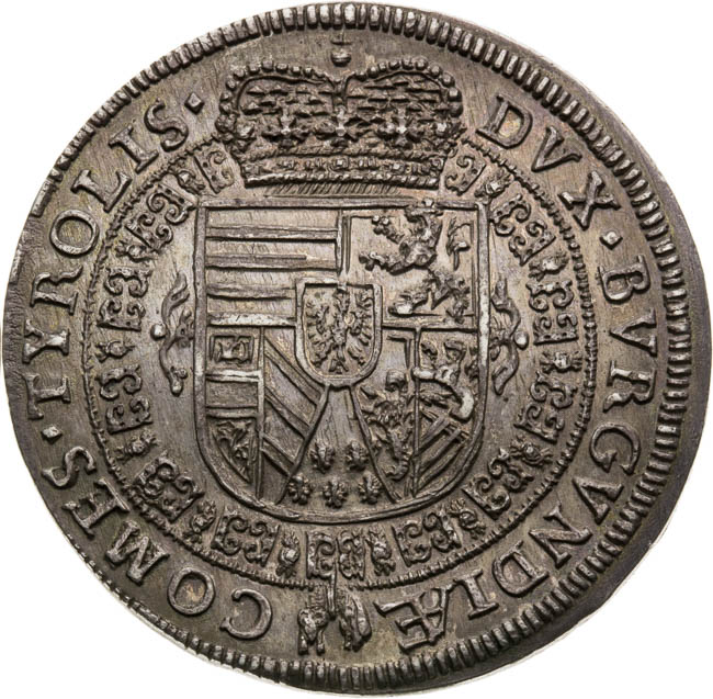 1/4 Tolar 1654 - revers