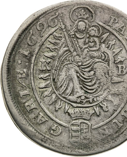 XV Grajciar 1696 a Poltura 1698 (2 ks) - averz
