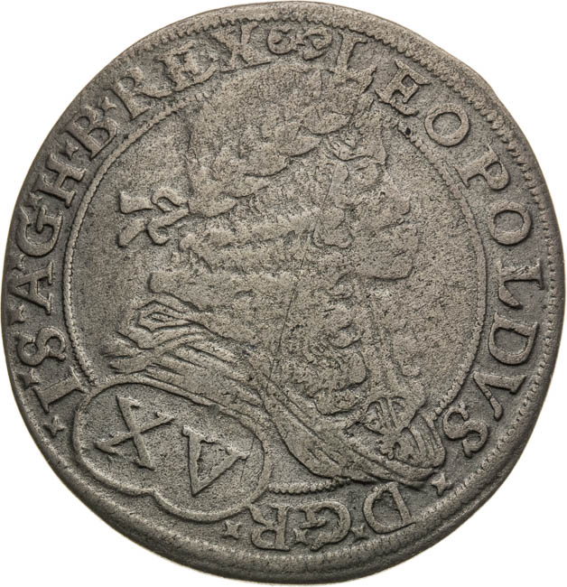 XV Kreutzer 1675 - front