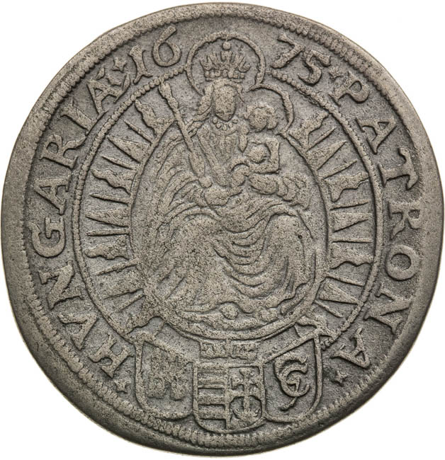 XV Kreutzer 1675 - back