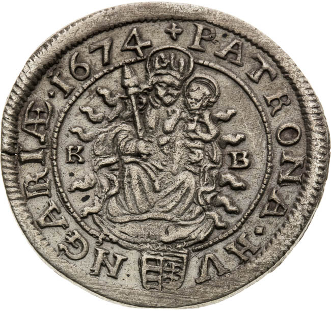 VI Kreutzer 1674 - back