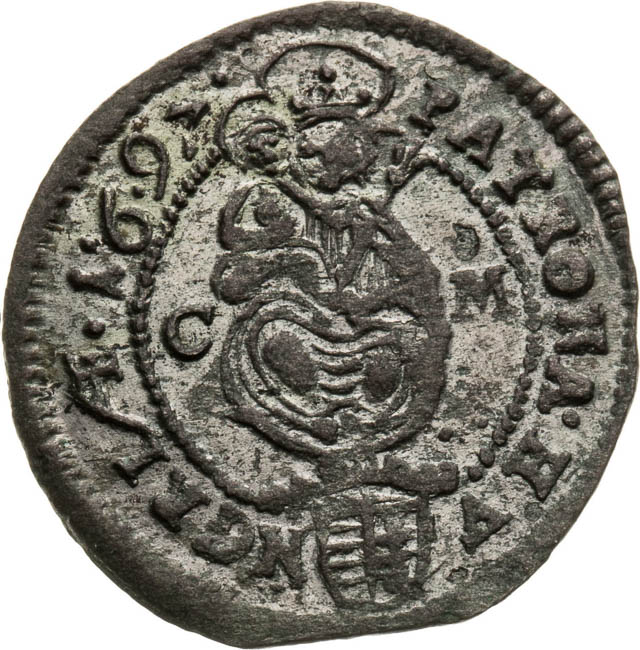 Krejcar 1697 - revers