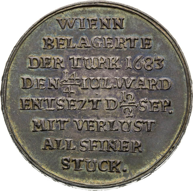 Silver Medal 1683 - front