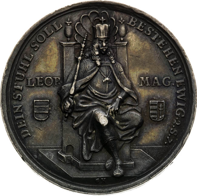 Silver Medal 1688 - front