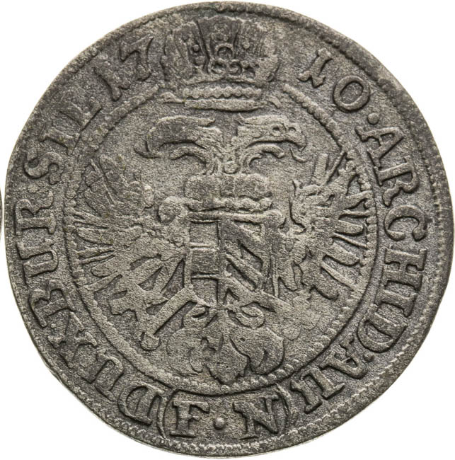 3 Grajciar 1710 - reverz