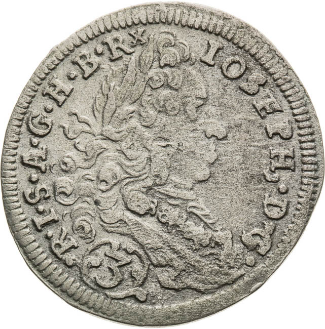 3 Grajciar 1710 - averz