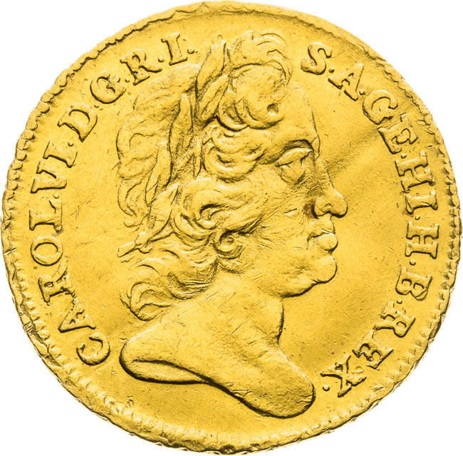 1/2 Ducat 1731 - front