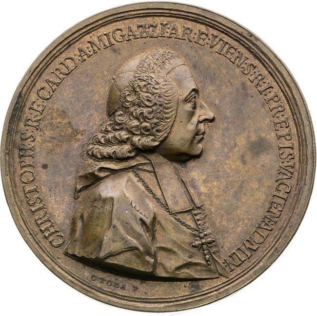 Medaile 1761 - avers