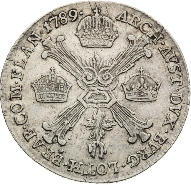 1/4 Thaler 1789 - back